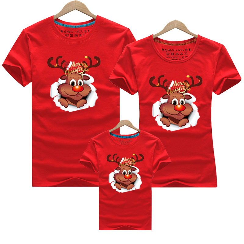Merry Christmas Family Matching Clothes (Minimum order 100 set each color)