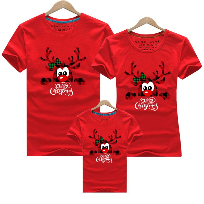 Merry Christmas Family Matching Clothes (Minimum order 100 set each color)