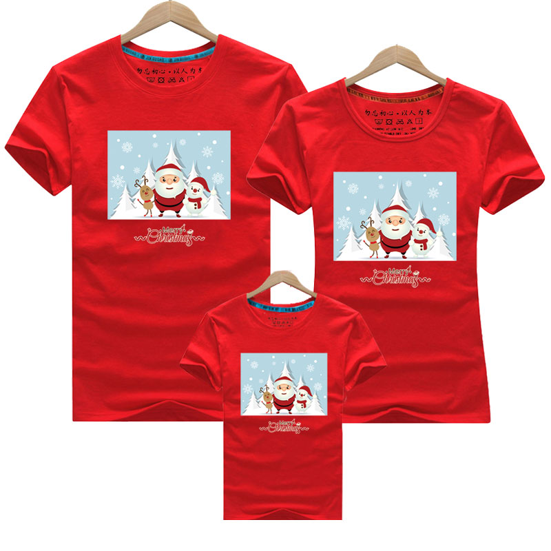 Merry Christmas Family Matching Clothes (Minimum order 100 set each color)