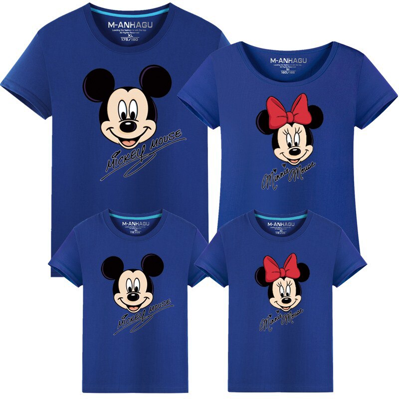 Family Matching Mickey Minnie T-shirt (Minimum order 100 set each color) Family Matching Mickey Minnie T-shirt (Minimum order 100 set each color)