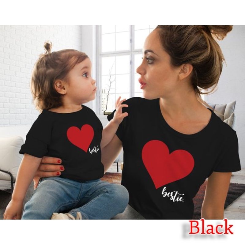 Mon & Kids T-shirt Family Outfits (Minimum order 100 set each color)