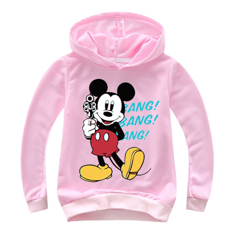 Mickey Sweatshirt Printed Hoodies (Minimum order 200 pieces each design & Color)