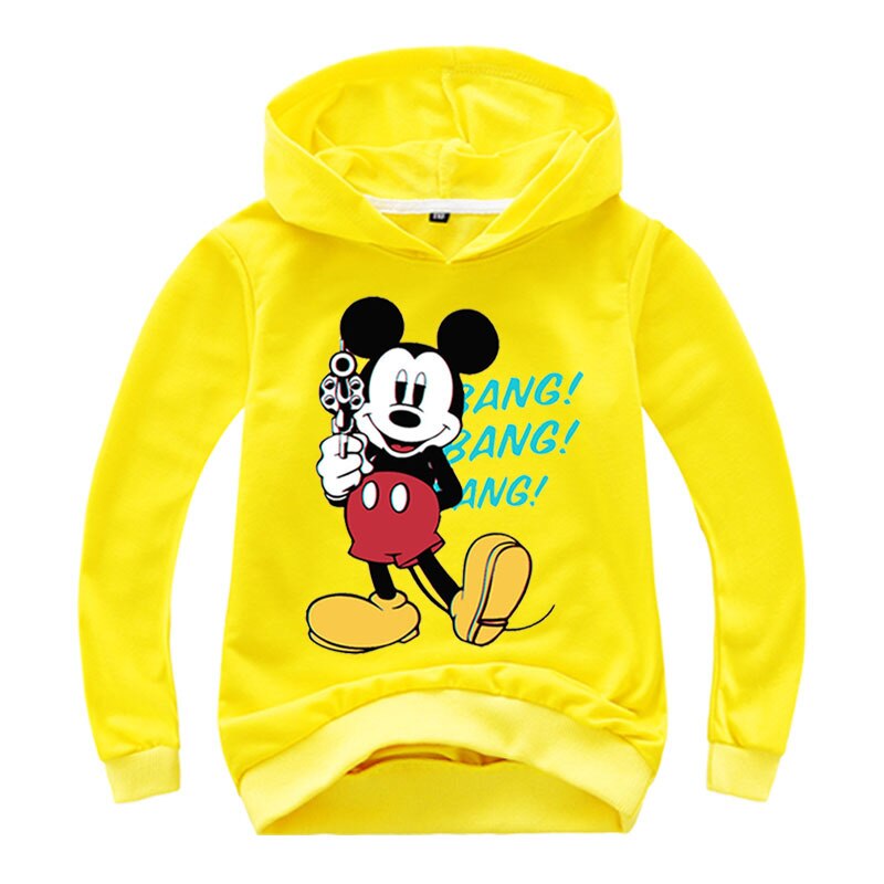 Mickey Sweatshirt Printed Hoodies (Minimum order 200 pieces each design & Color)