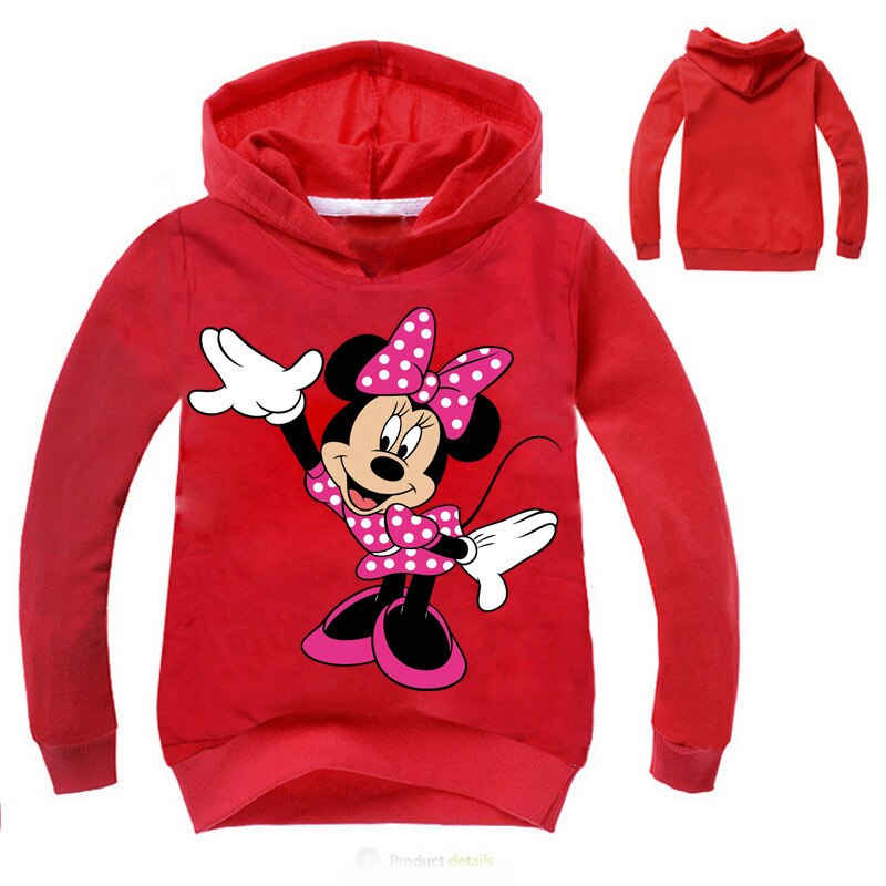 Baby Girls & Boy Cartoon Minnie Mickey Hoodies (Minimum order 200 pieces each color & design)