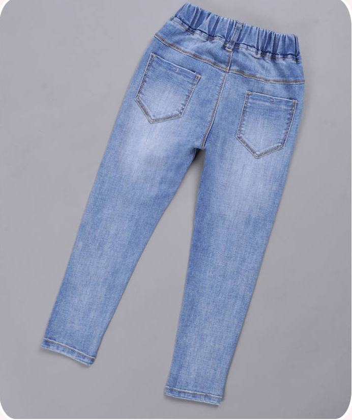 New Jeans Pants For Girls (Minimum order 300 pieces each color & design)