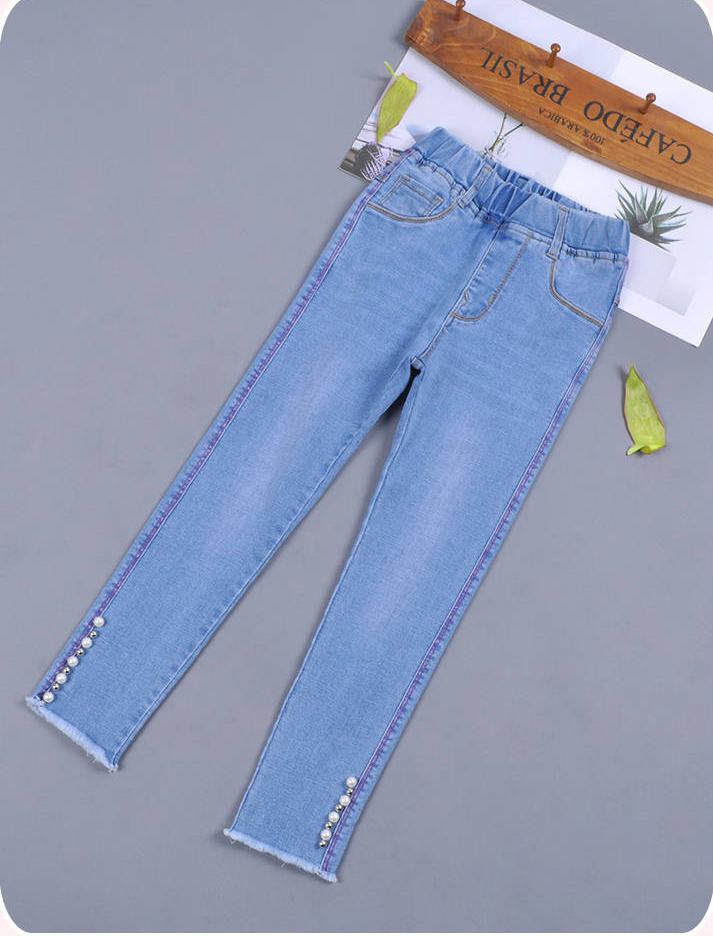 New Jeans Pants For Girls (Minimum order 300 pieces each color & design)