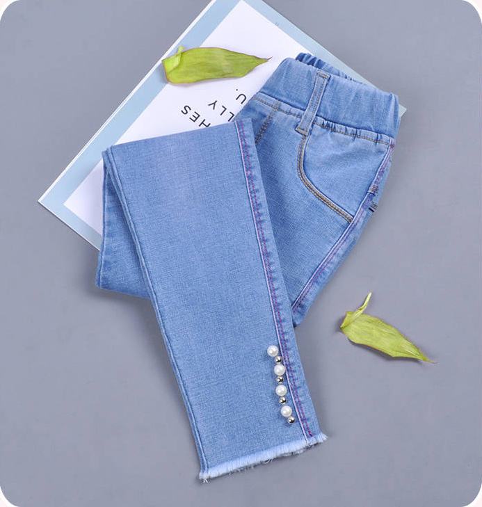New Jeans Pants For Girls (Minimum order 300 pieces each color & design)