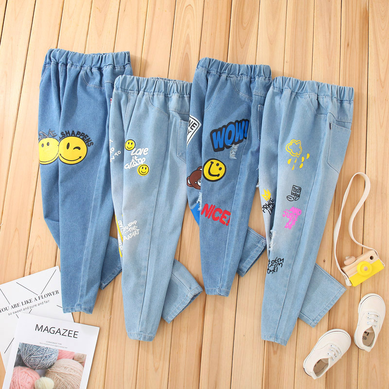 Spring Winter and Autumn New Jeans for Girls & Boys (Minimum order 500 pieces each color & design)