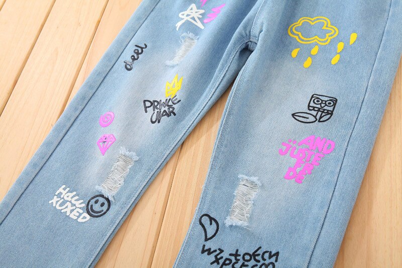 Spring Winter and Autumn New Jeans for Girls & Boys (Minimum order 500 pieces each color & design)