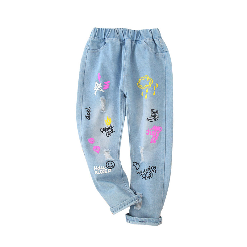 Spring Winter and Autumn New Jeans for Girls & Boys (Minimum order 500 pieces each color & design)