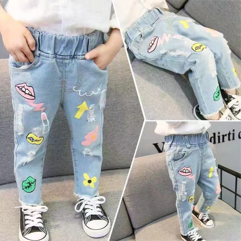 Spring Winter and Autumn New Jeans for Girls & Boys (Minimum order 500 pieces each color & design)