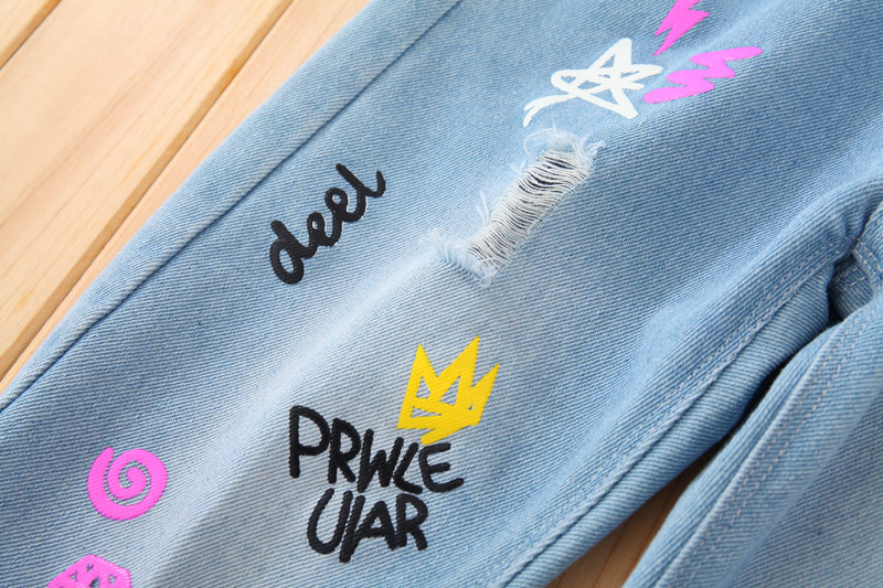 Spring Winter and Autumn New Jeans for Girls & Boys (Minimum order 500 pieces each color & design)