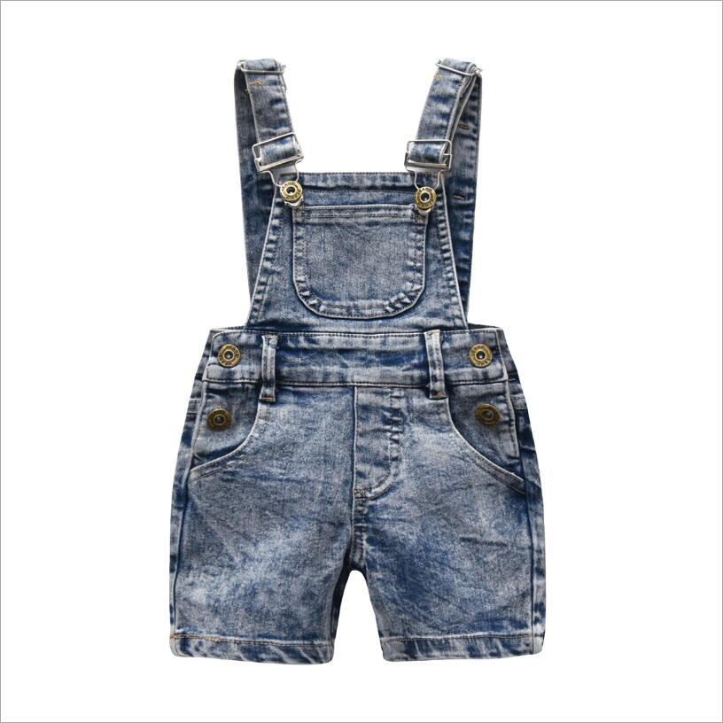 Fashionable Toddler Kids Baby Boys & Girls Denim Overalls Outfits ...