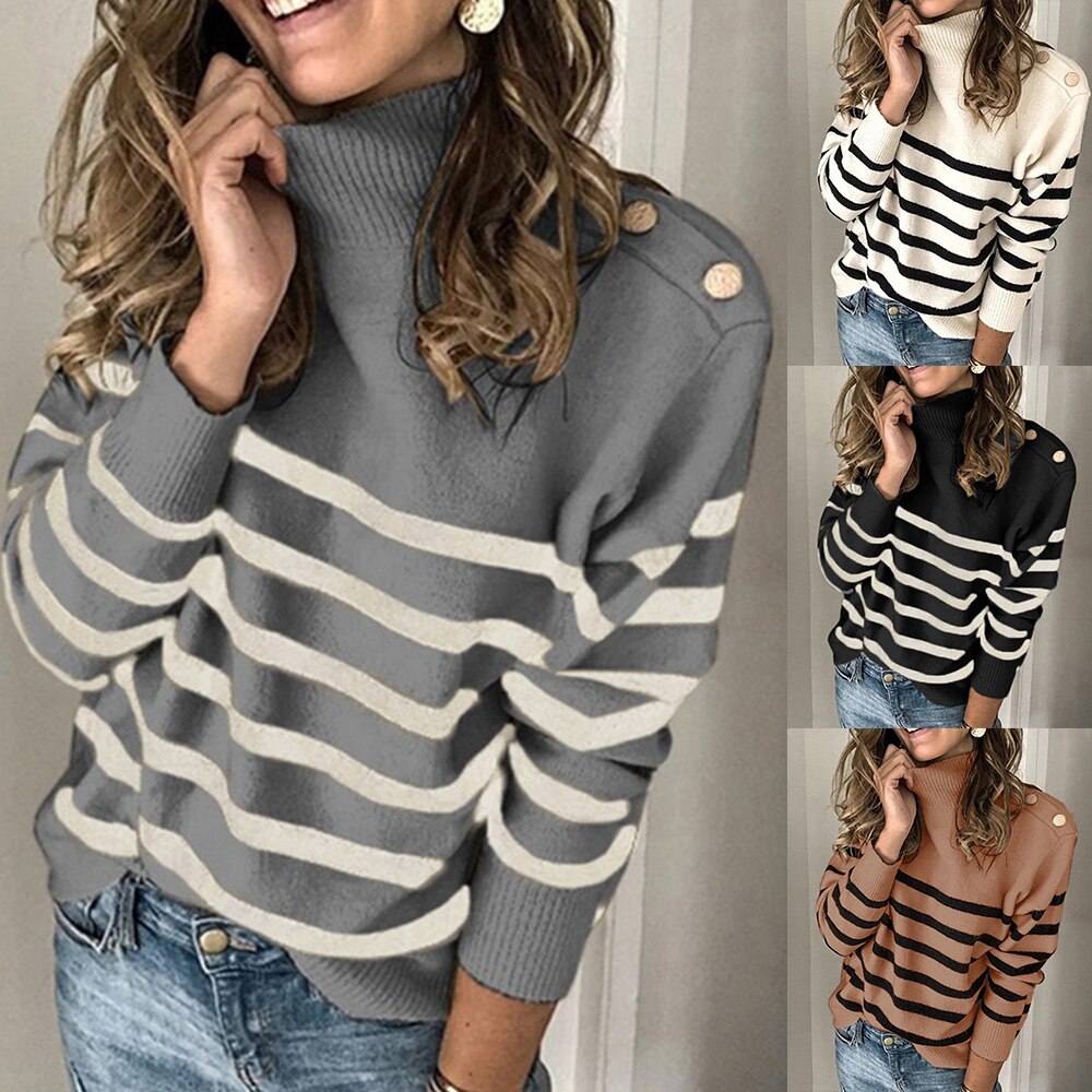 Turtleneck Women's Sweaters (Minimum order 500 pieces each color & design)