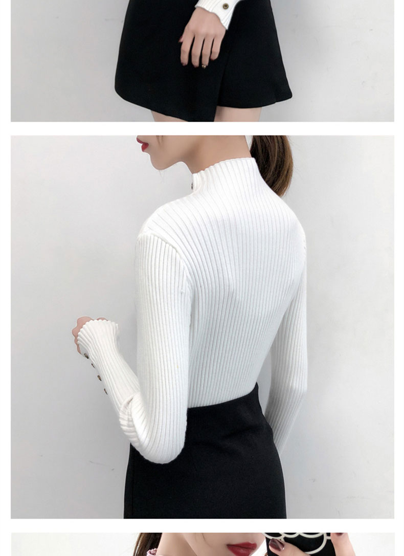 Women Autumn Knitted Slim Sweaters (Minimum order 500 pieces each color & design) Women Autumn Knitted Slim Sweaters (Minimum order 500 pieces each color & design)
