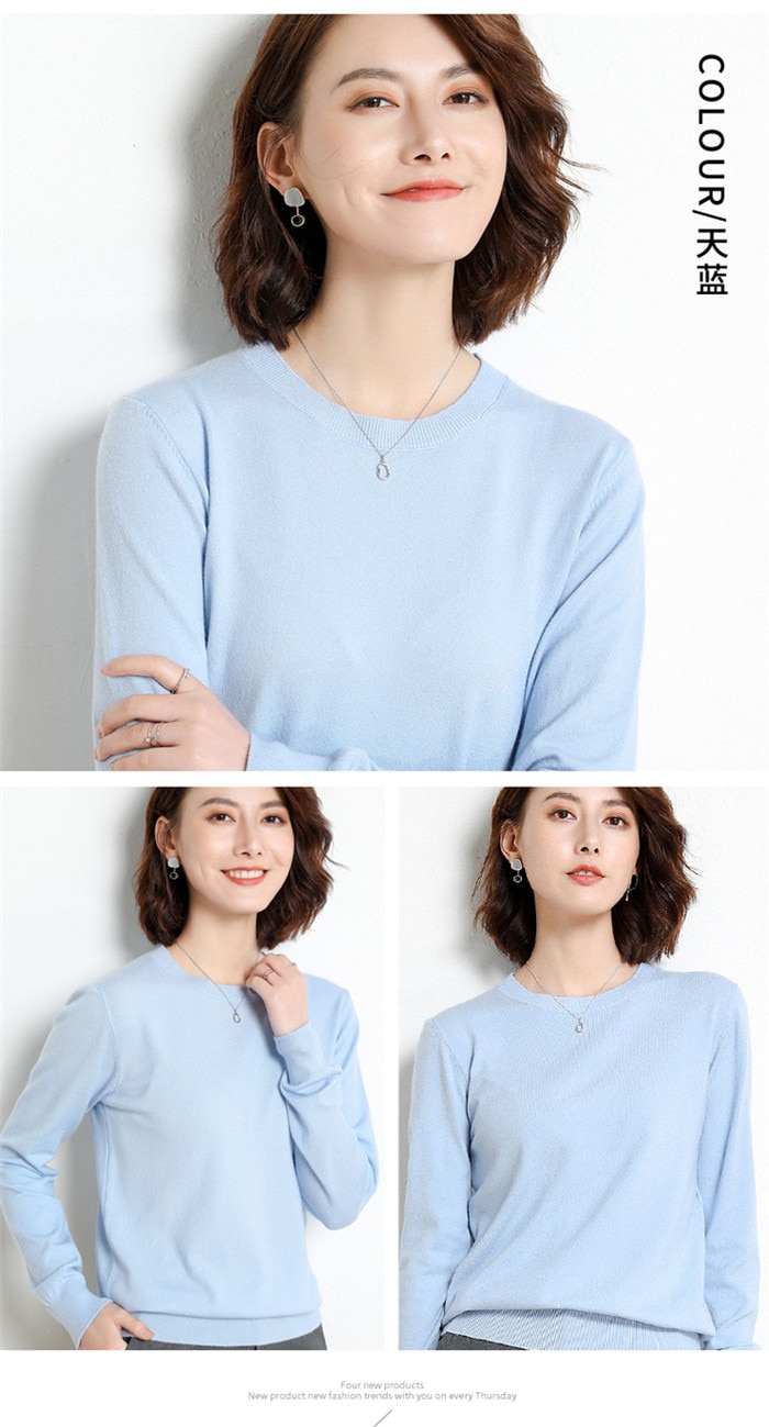 Ladies Knitted Sweater (Minimum order 500 pieces each color) Ladies Knitted Sweater (Minimum order 500 pieces each color)