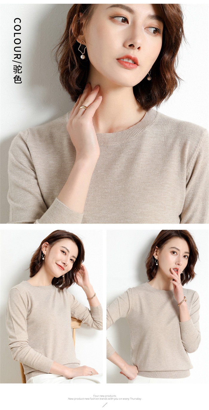 Ladies Knitted Sweater (Minimum order 500 pieces each color) Ladies Knitted Sweater (Minimum order 500 pieces each color)