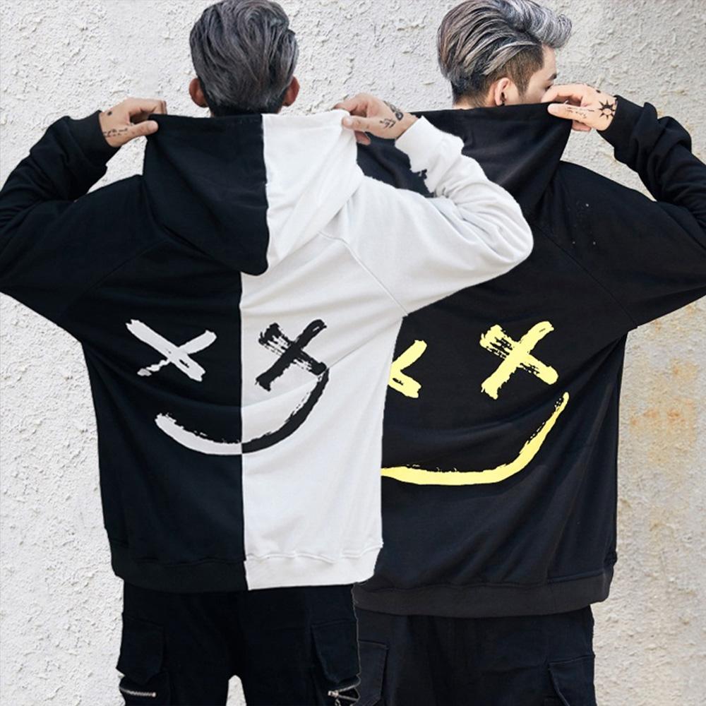 Men Women Smile Hoodies (Minimum order 500 pieces each color & design)