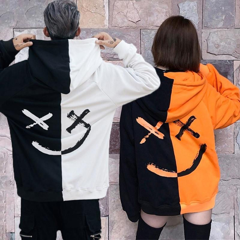 Men Women Smile Hoodies (Minimum order 500 pieces each color & design)