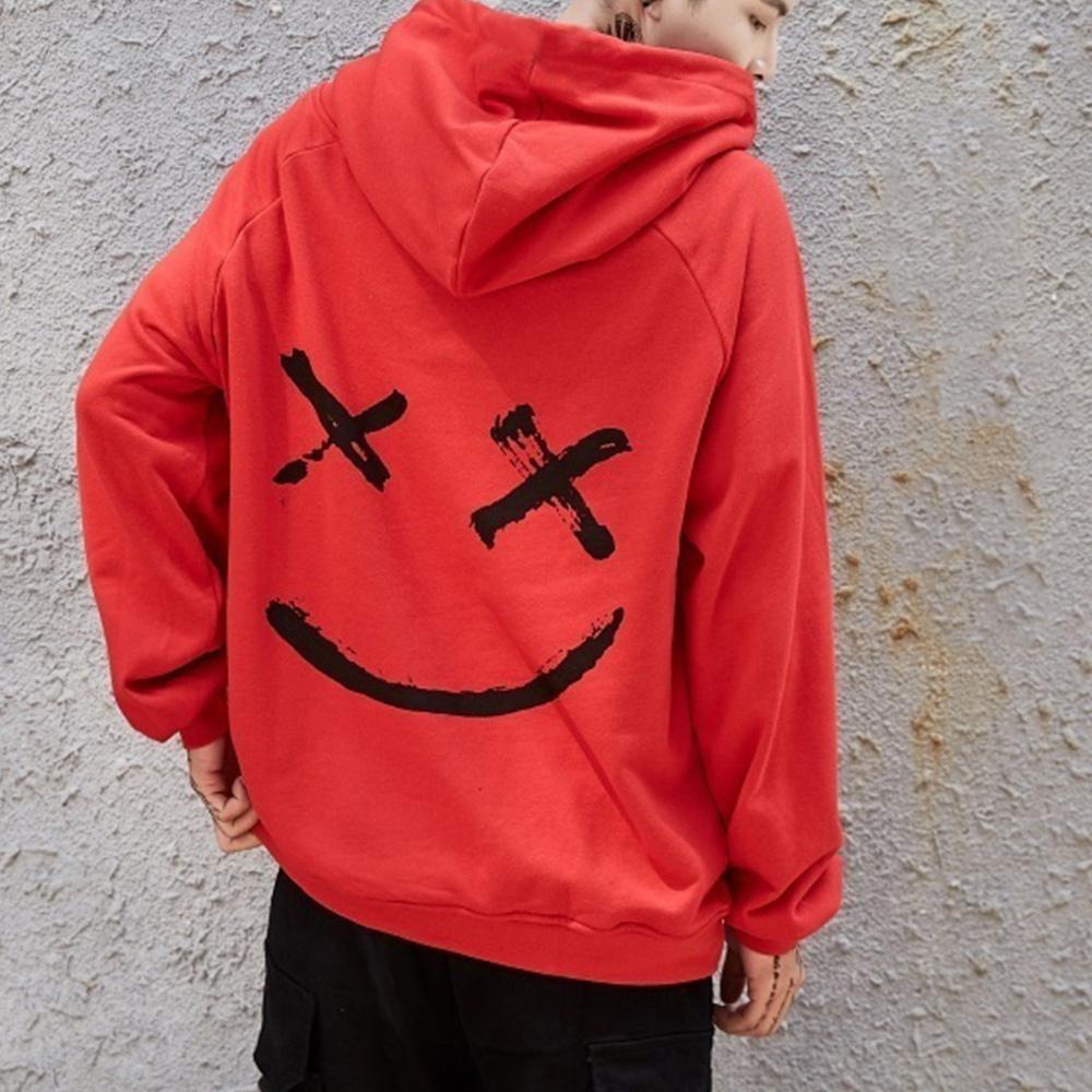 Men Women Smile Hoodies (Minimum order 500 pieces each color & design)