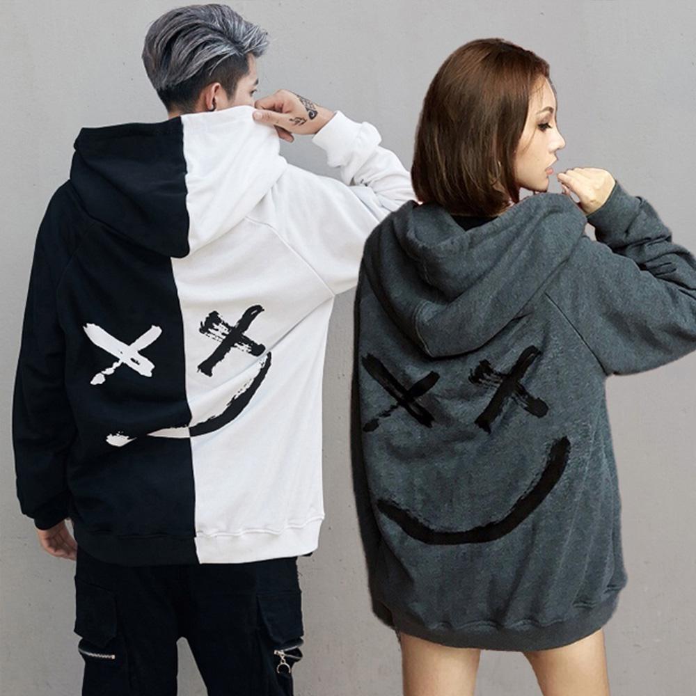 Men Women Smile Hoodies (Minimum order 500 pieces each color & design)