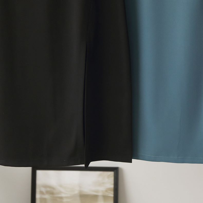 Bornladies New Arrival Autumn Winter Solid Casual Elegant Blue and Black Color Skirts for Women Party Work (Minimum order 100 pieces each design) Bornladies New Arrival Autumn Winter Solid Casual Elegant Blue and Black Color Skirts for Women Party Work (Minimum order 100 pieces each design)