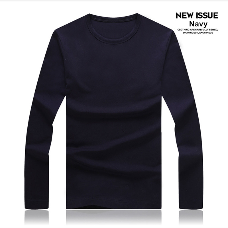 2020 MRMT men's T shirt 3 Basic colors Long Sleeve Slim T-shirt young men Pure color tee shirt 3XL size O neck Free Shipping