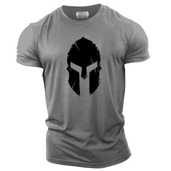 Spartan T Shirt Summer Short Tops Tees Sparta Shirt Men 3d Print T-shirts Men`s O Neck Harajuku Tshirt The New Hot Sale