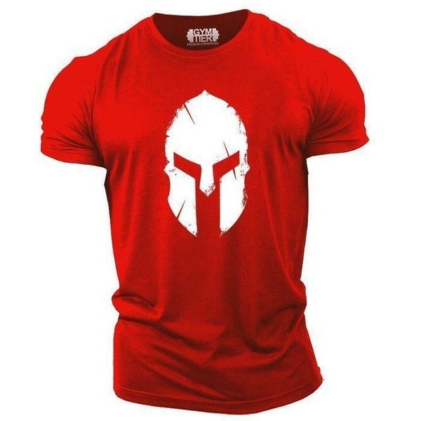 Spartan T Shirt Summer Short Tops Tees Sparta Shirt Men 3d Print T-shirts Men`s O Neck Harajuku Tshirt The New Hot Sale