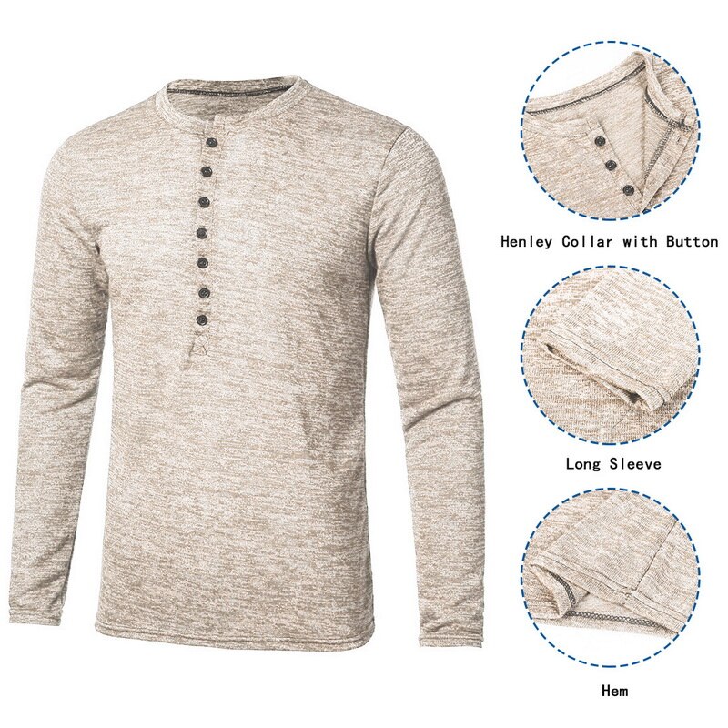 Men Solid Long Sleeve T-shirts (Minimum order 100 pieces each color)