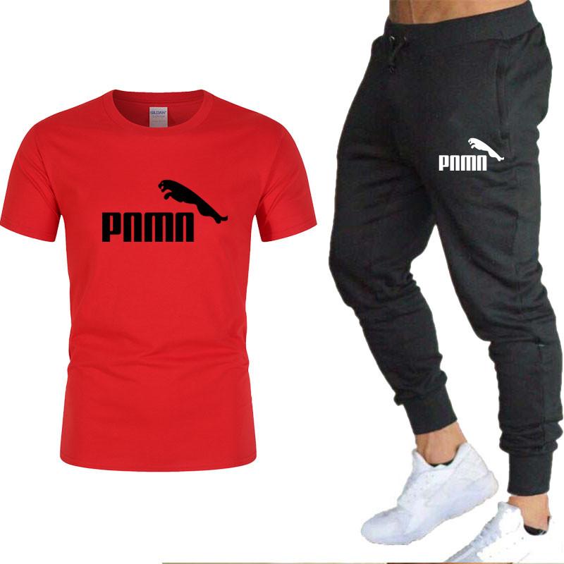 2020, men's T-shirt and Pants Set, two-piece suit, informal sweatshirt, lettered pattern, suit, sweatpants 2020, men's T-shirt and Pants Set, two-piece suit, informal sweatshirt, lettered pattern, suit, sweatpants