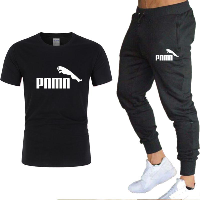2020, men's T-shirt and Pants Set, two-piece suit, informal sweatshirt, lettered pattern, suit, sweatpants 2020, men's T-shirt and Pants Set, two-piece suit, informal sweatshirt, lettered pattern, suit, sweatpants