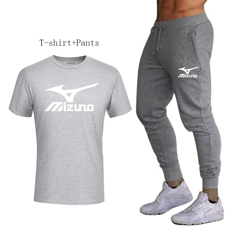 2020 Casual Sports Suit Men's T-shirt + Pants Sports Suit Gym Suit Men's Summer Fitness Jogging Suit Sportswear Men Jogging Suit 2020 Casual Sports Suit Men's T-shirt + Pants Sports Suit Gym Suit Men's Summer Fitness Jogging Suit Sportswear Men Jogging Suit