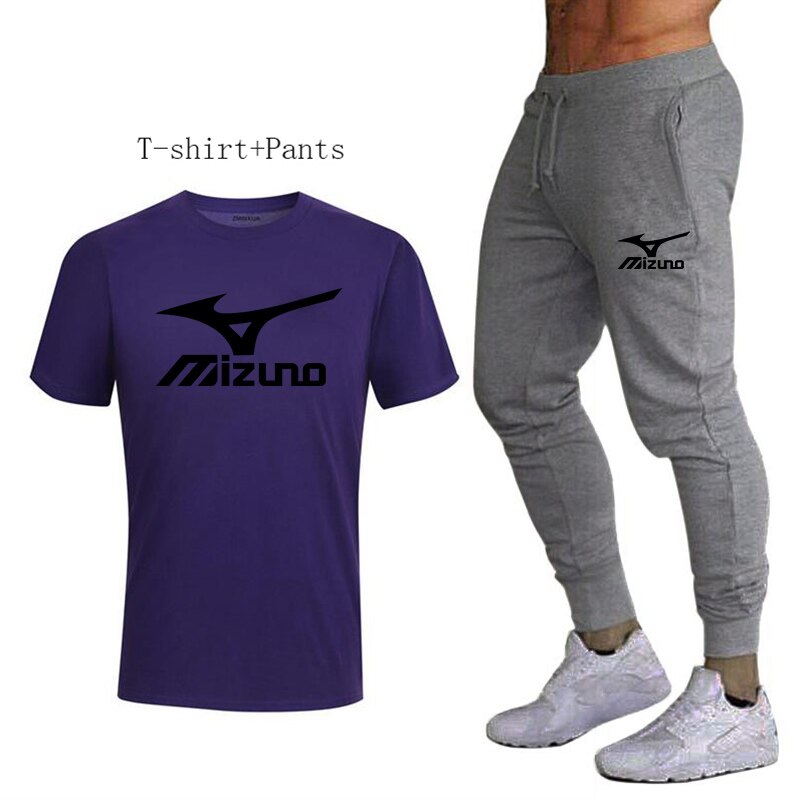 2020 Casual Sports Suit Men's T-shirt + Pants Sports Suit Gym Suit Men's Summer Fitness Jogging Suit Sportswear Men Jogging Suit 2020 Casual Sports Suit Men's T-shirt + Pants Sports Suit Gym Suit Men's Summer Fitness Jogging Suit Sportswear Men Jogging Suit