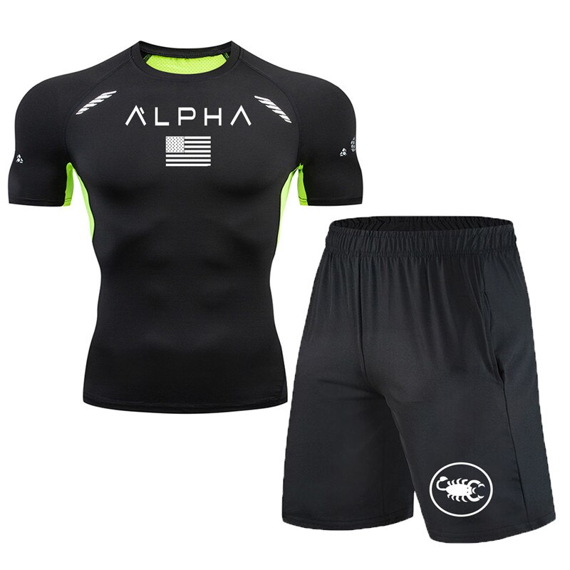 New spring and summer men's T-shirt and shorts/You can use your own logo or design ( Minimum order 100 pair each color) New spring and summer men's T-shirt and shorts/You can use your own logo or design ( Minimum order 100 pair each color)
