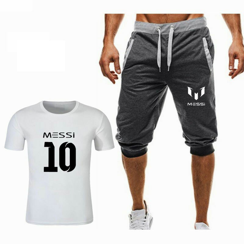 Men's T-shirt + shorts-two-piece,You can Use Your Own Design (Minimum order 100 pair each set) Men's T-shirt + shorts-two-piece,You can Use Your Own Design (Minimum order 100 pair each set)