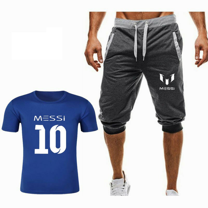 Men's T-shirt + shorts-two-piece,You can Use Your Own Design (Minimum order 100 pair each set) Men's T-shirt + shorts-two-piece,You can Use Your Own Design (Minimum order 100 pair each set)