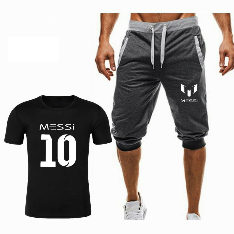 Men's T-shirt + shorts-two-piece,You can Use Your Own Design (Minimum order 100 pair each set) Men's T-shirt + shorts-two-piece,You can Use Your Own Design (Minimum order 100 pair each set)