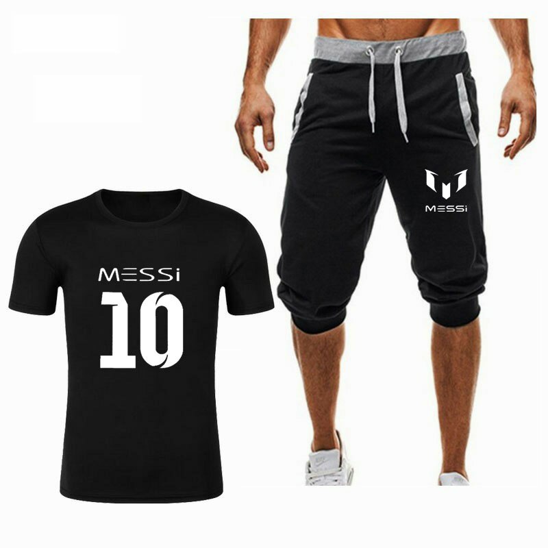 Men's T-shirt + shorts-two-piece,You can Use Your Own Design (Minimum order 100 pair each set) Men's T-shirt + shorts-two-piece,You can Use Your Own Design (Minimum order 100 pair each set)