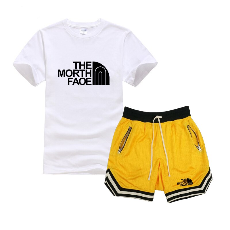 New fashion sports brand T-shirt & shorts Minimum order 100 pieces each color) New fashion sports brand T-shirt & shorts Minimum order 100 pieces each color)