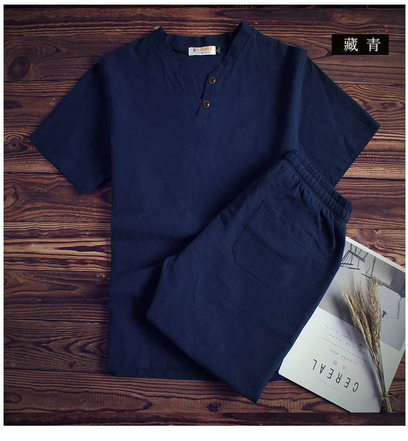 Men T-shirt & shorts- Two Piece (Minimum order 100 pair each color) Men T-shirt & shorts- Two Piece (Minimum order 100 pair each color)