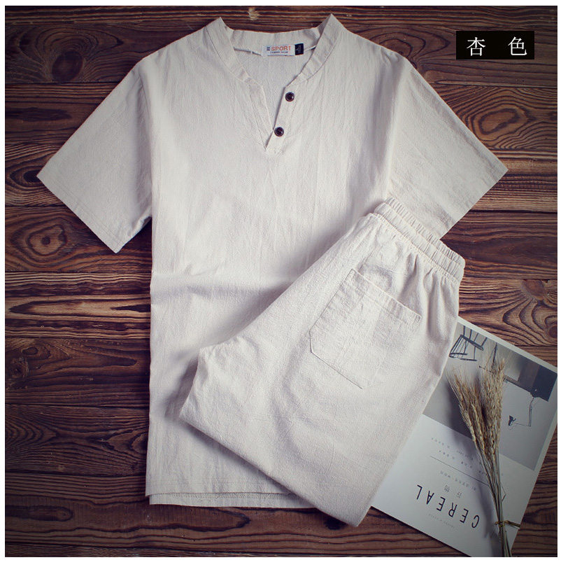 Men T-shirt & shorts- Two Piece (Minimum order 100 pair each color) Men T-shirt & shorts- Two Piece (Minimum order 100 pair each color)