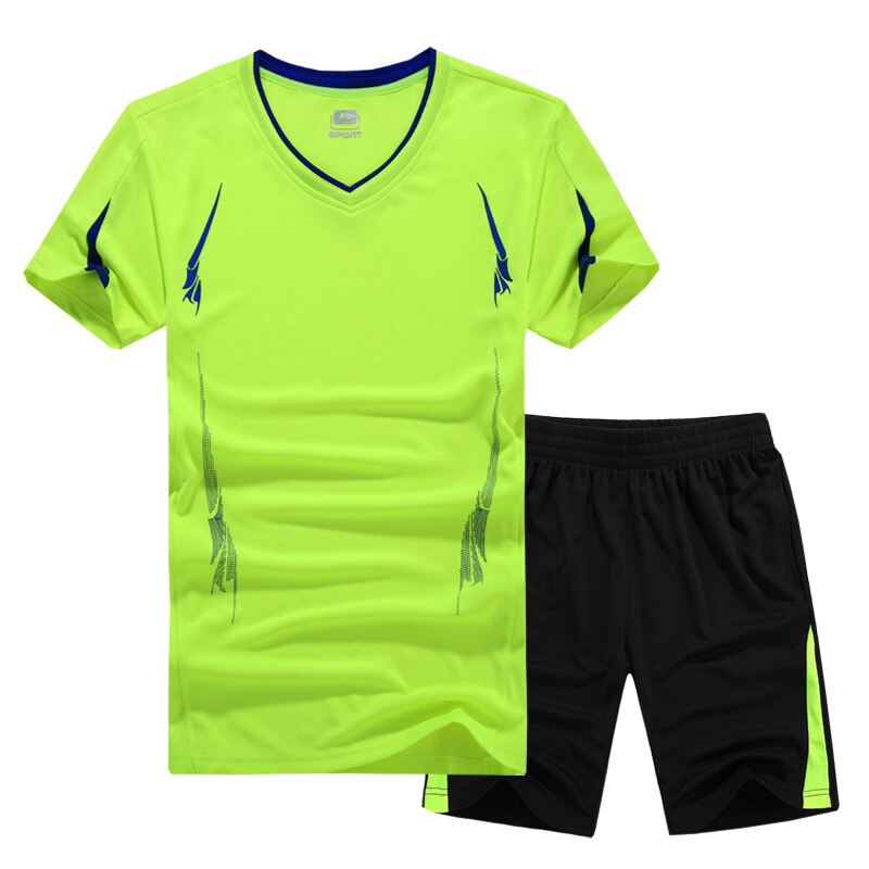 Branded Clothing Men T-shirt Sets Tow Pieces (Minimum order 100 pieces set each color)
