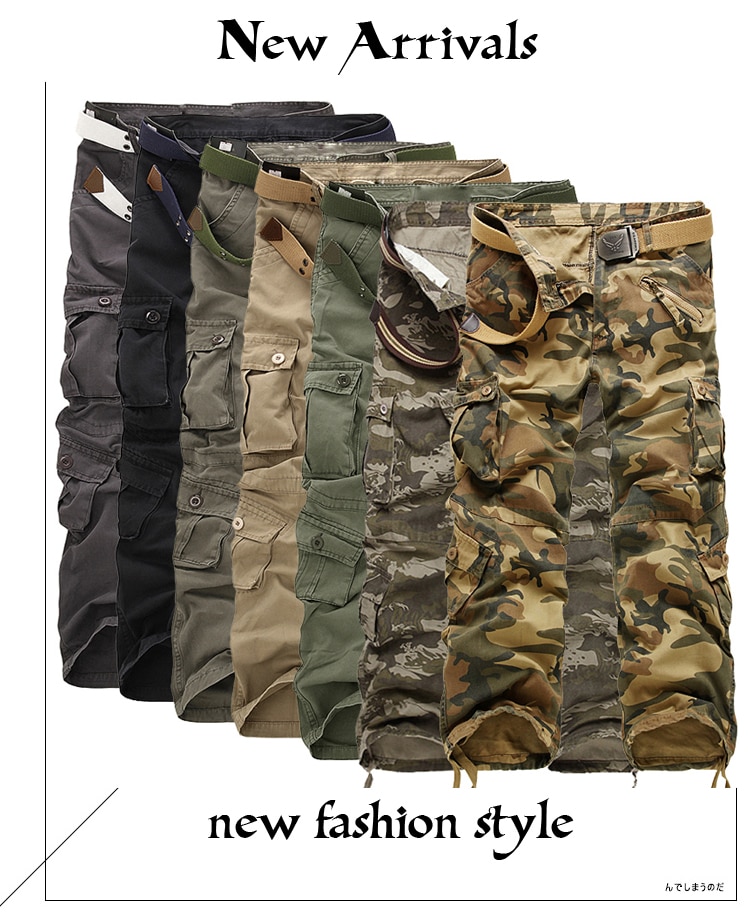Men cargo pants camouflage trousers (Minimum order 100 pieces each color) Men cargo pants camouflage trousers (Minimum order 100 pieces each color)