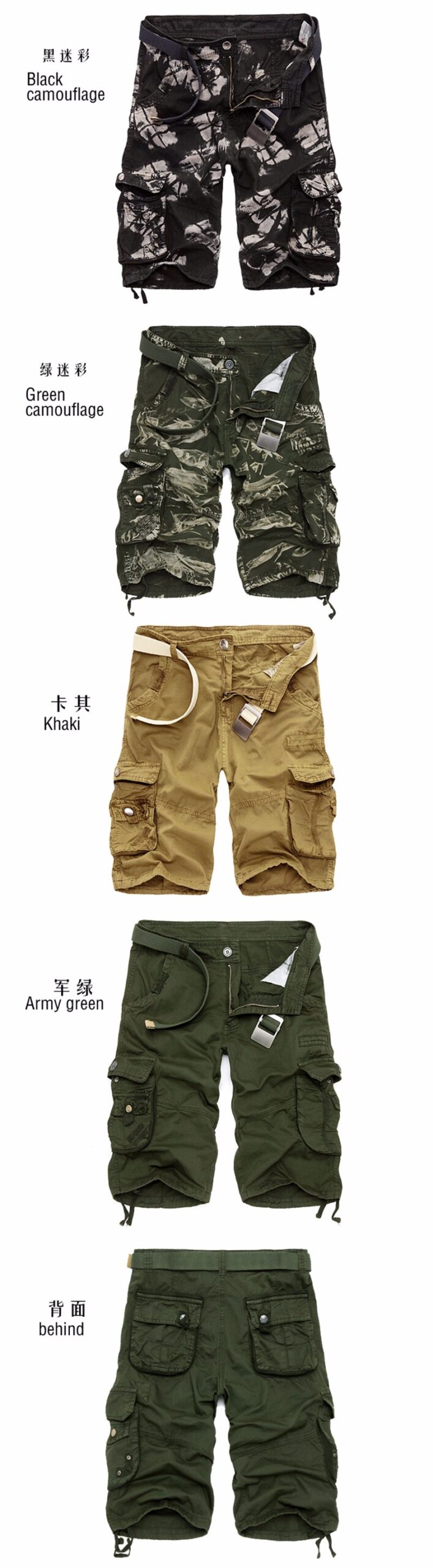 Cargo Shorts Men (Minimum order 100 pieces each color)
