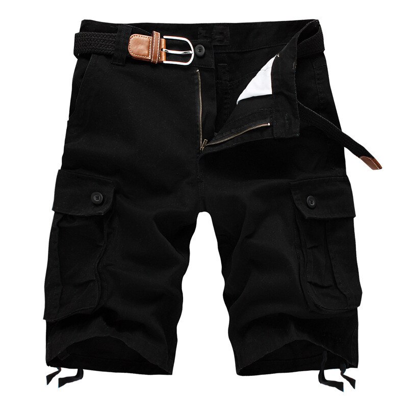 Men's Baggy Multi Pocket Military Cargo Shorts (Minimum order 150 pieces color)