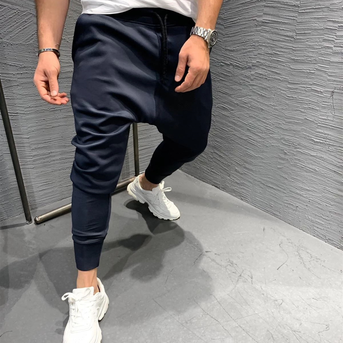 New Autumn and Winter Men's Casual Slim Trousers (Minimum order 200 pieces each color)