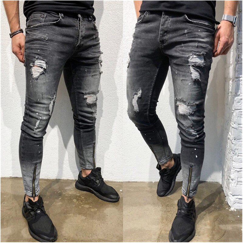 Cotton Jeans Men's Slim Fit Casual Trousers (Minimum order 150 pieces each color) Cotton Jeans Men's Slim Fit Casual Trousers (Minimum order 150 pieces each color)