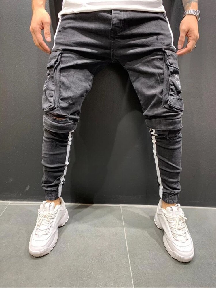 Cotton Jeans Men's Slim Fit Casual Trousers (Minimum order 150 pieces each color) Cotton Jeans Men's Slim Fit Casual Trousers (Minimum order 150 pieces each color)