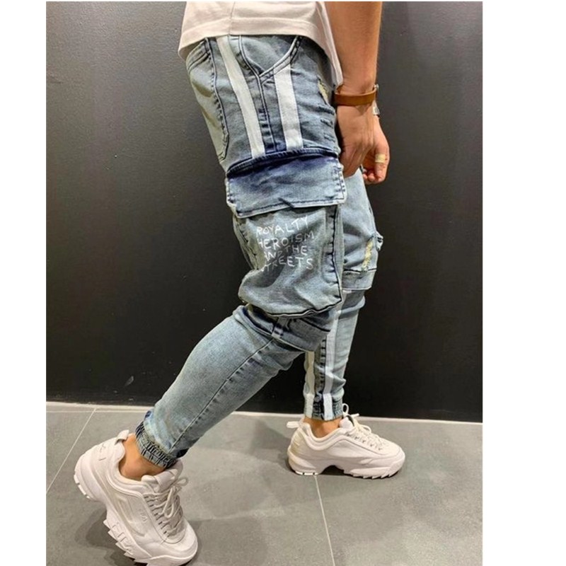 Cotton Jeans Men's Slim Fit Casual Trousers (Minimum order 150 pieces each color) Cotton Jeans Men's Slim Fit Casual Trousers (Minimum order 150 pieces each color)